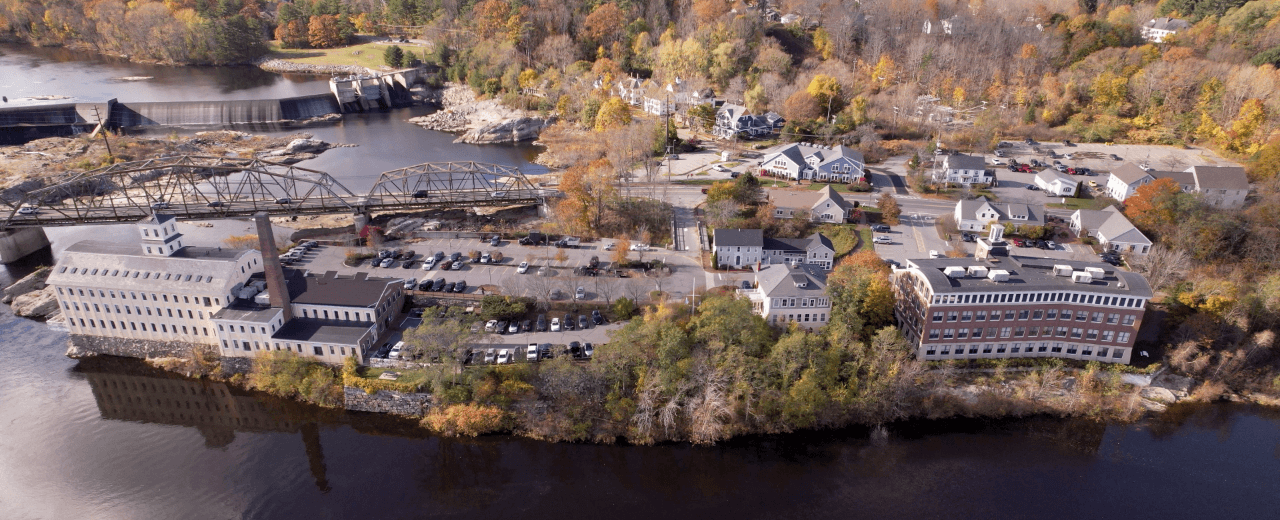 bowdoin mill aerial view
